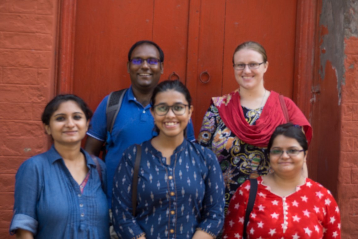 Organizers of the walk